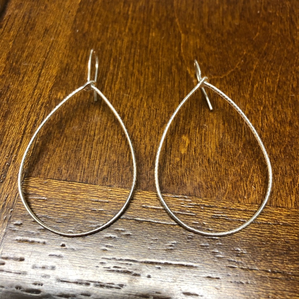 Silpada Silver Teardrop Earrings